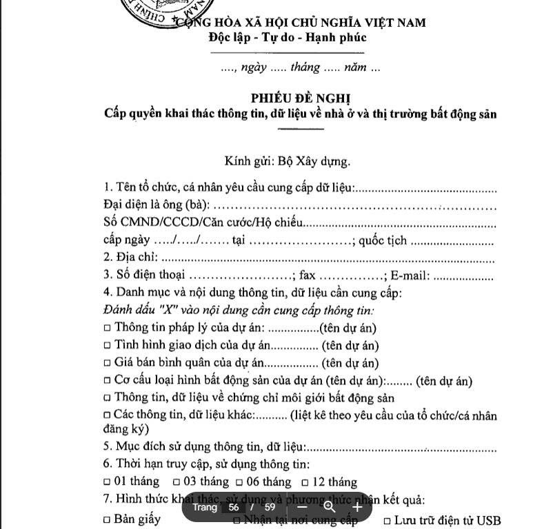 tra cứu mã định danh bất động sản