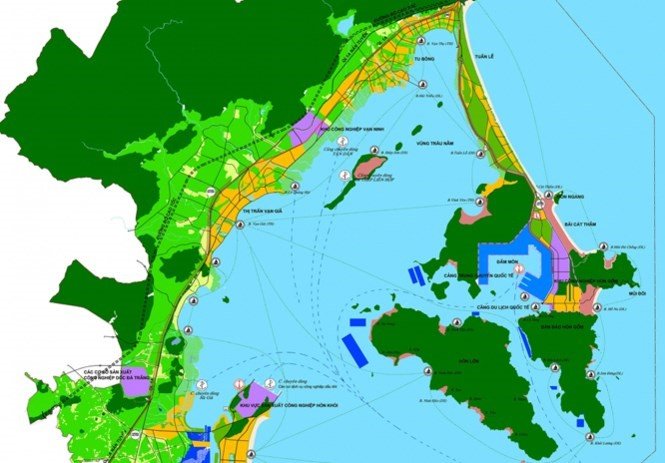 quy hoạch khu kinh tế vân phong