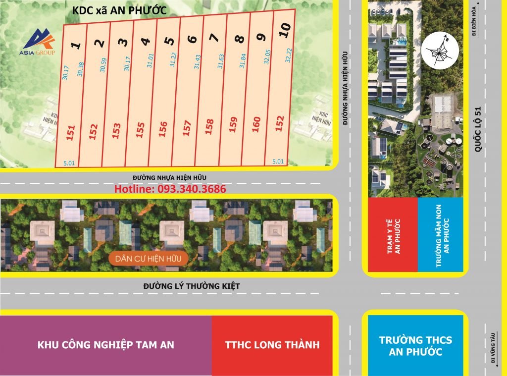 bán đất xã An Phước Long Thành