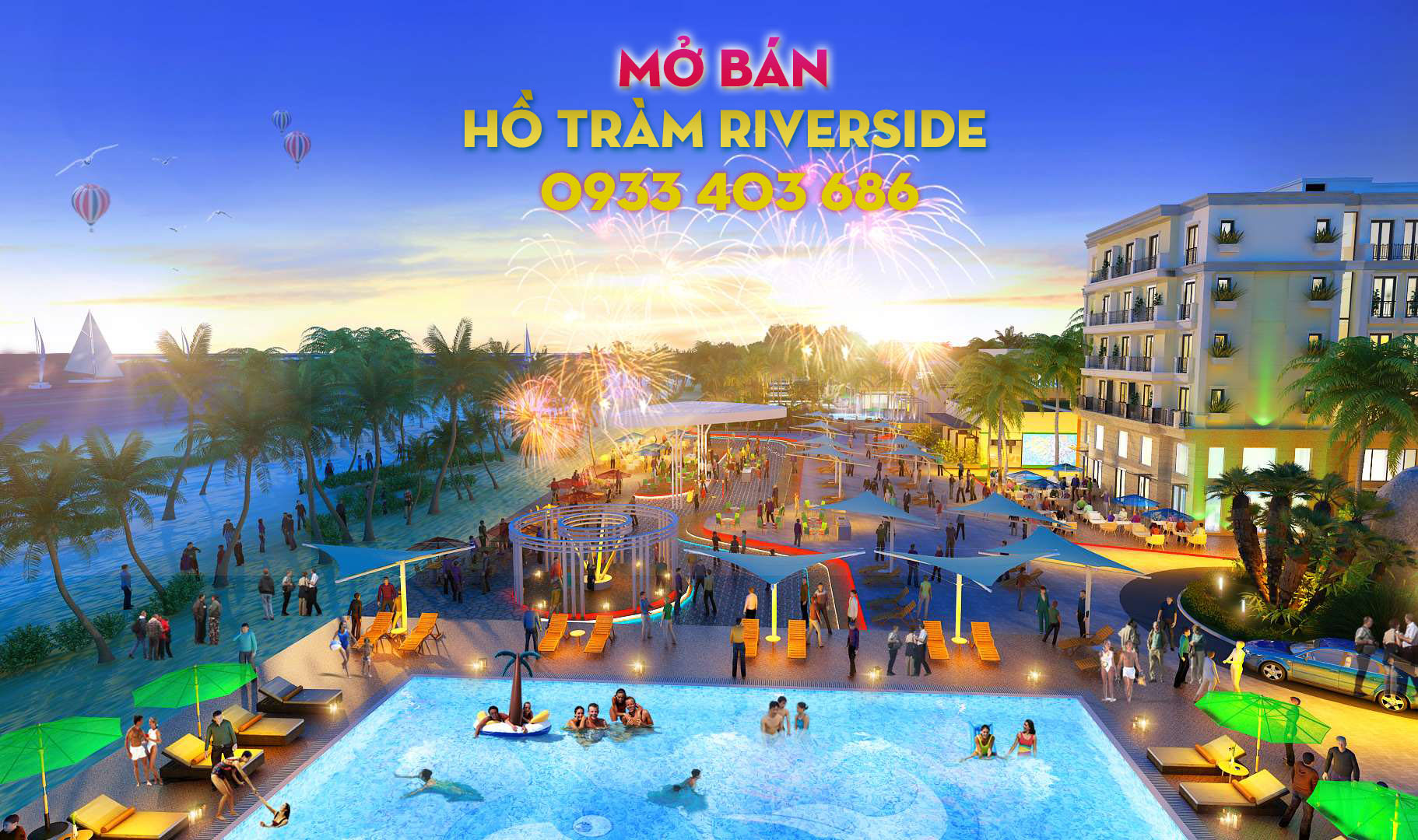 hồ tràm riverside