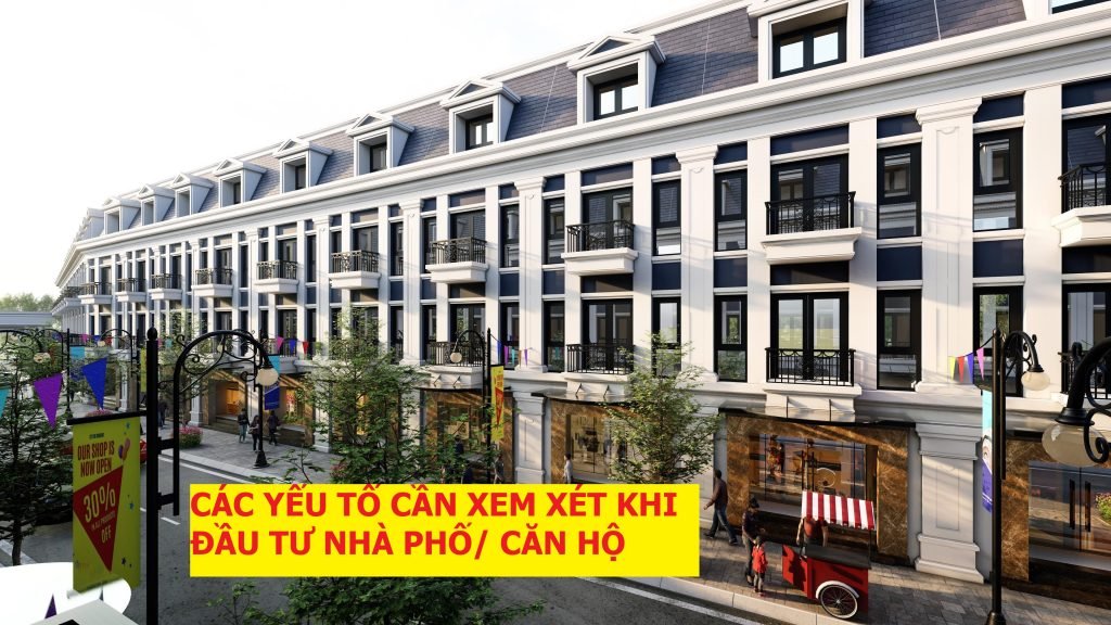kinh nghiệm đầu tư nhà phố và căn hộ