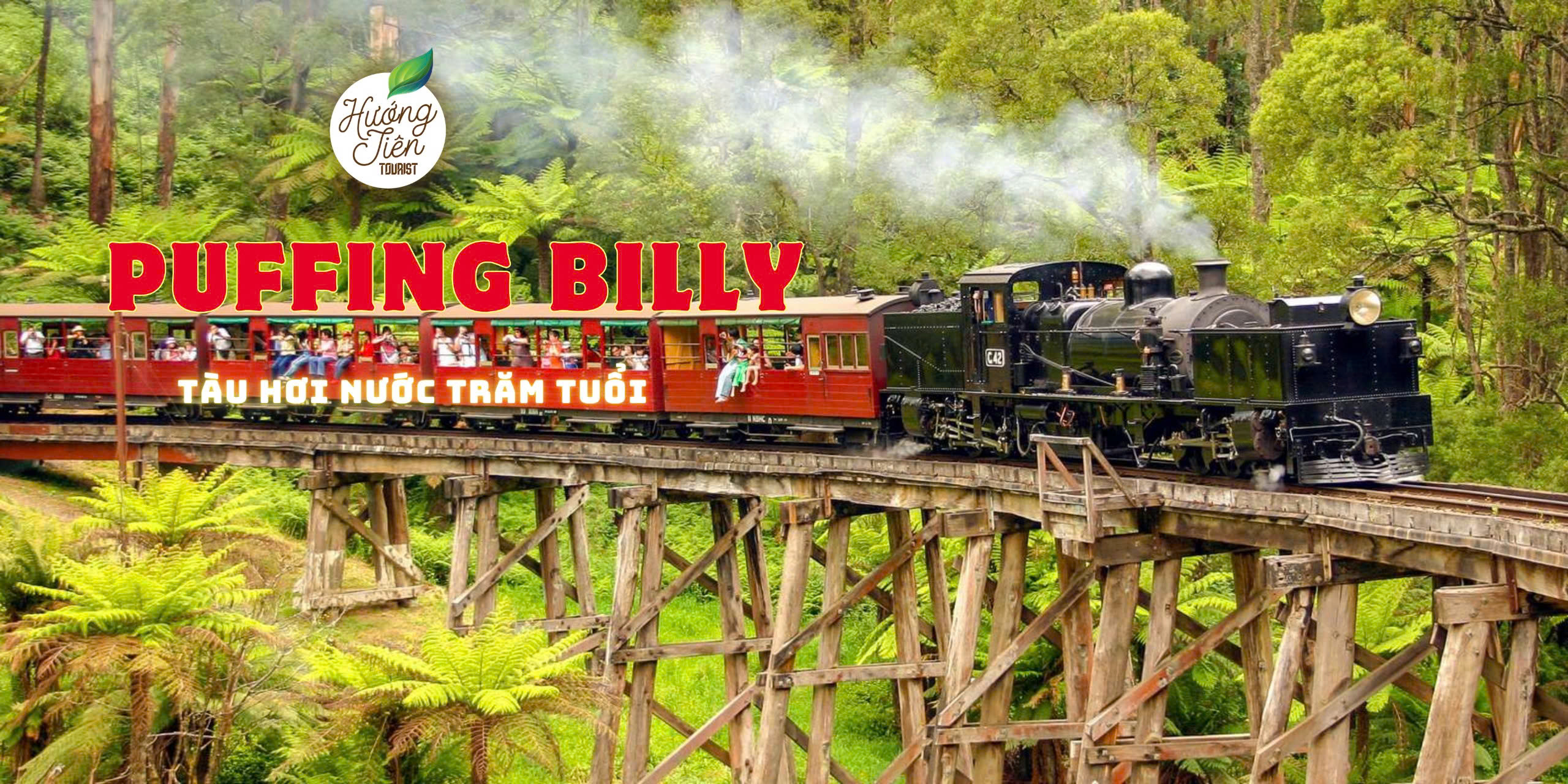 xe lửa hơi nước Puffing Billy