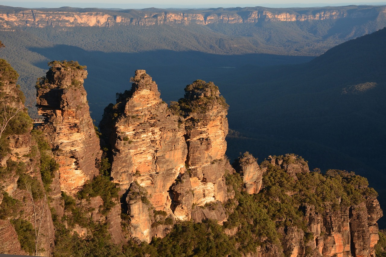 công viên quốc gia blue mountains úc