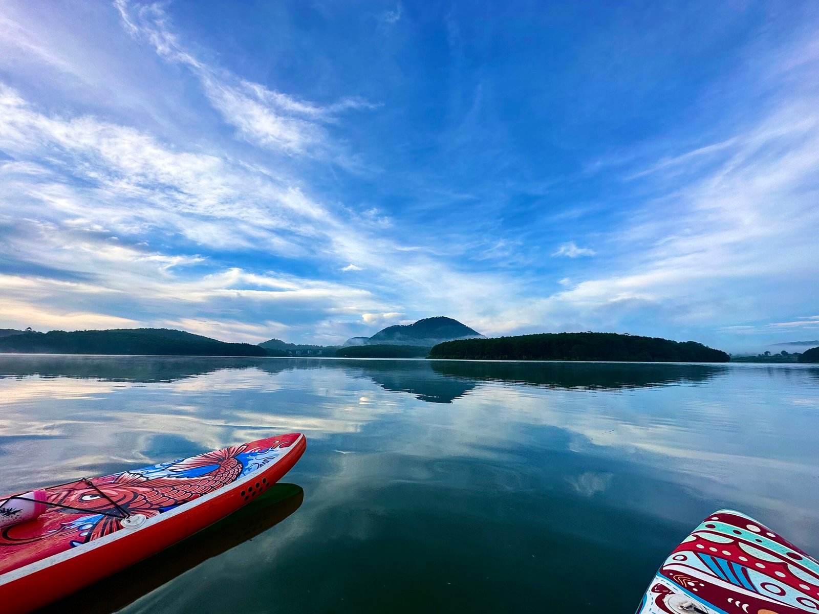 tour chèo sup hồ tuyền lâm