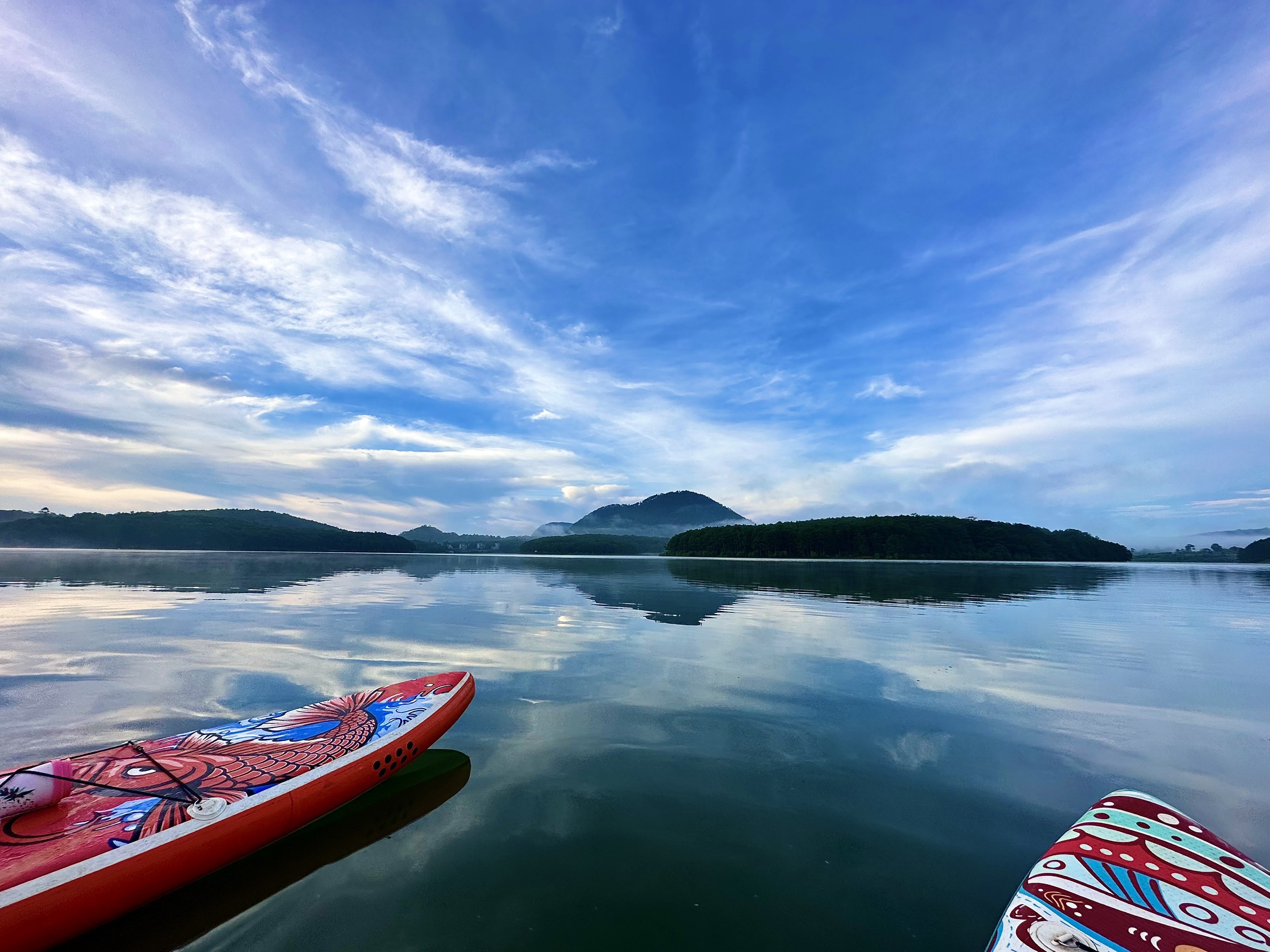 tour chèo sup hồ tuyền lâm