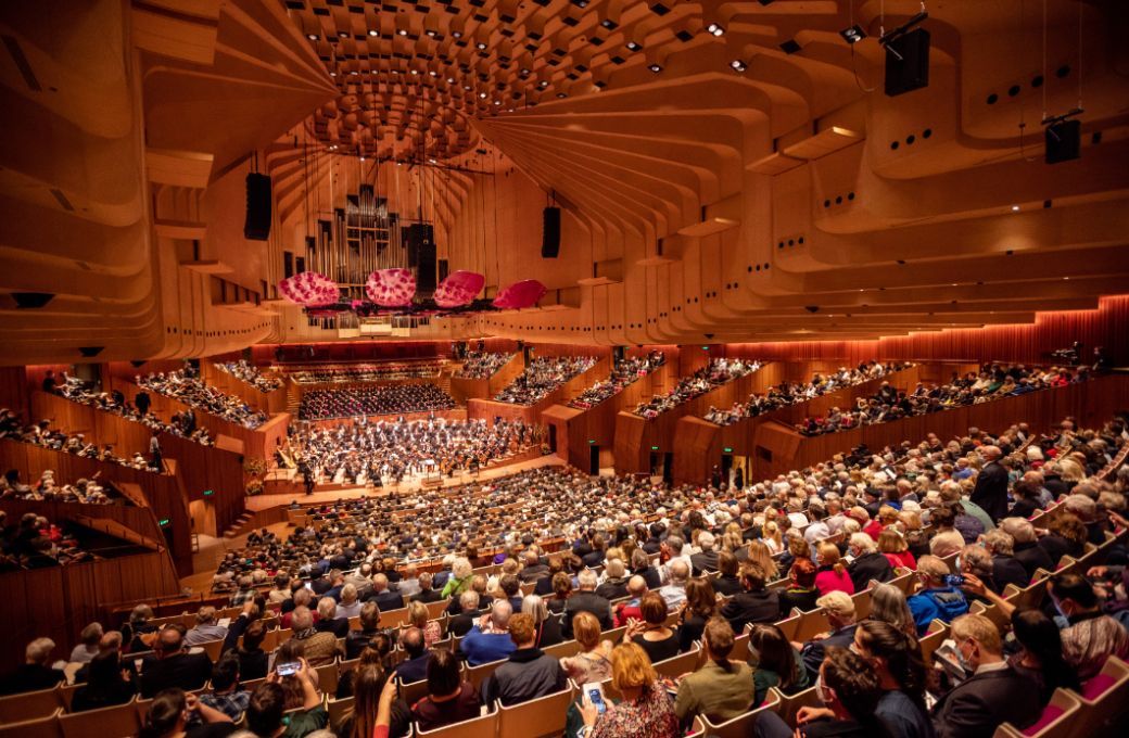 bên trong nhà hát opera sydney house