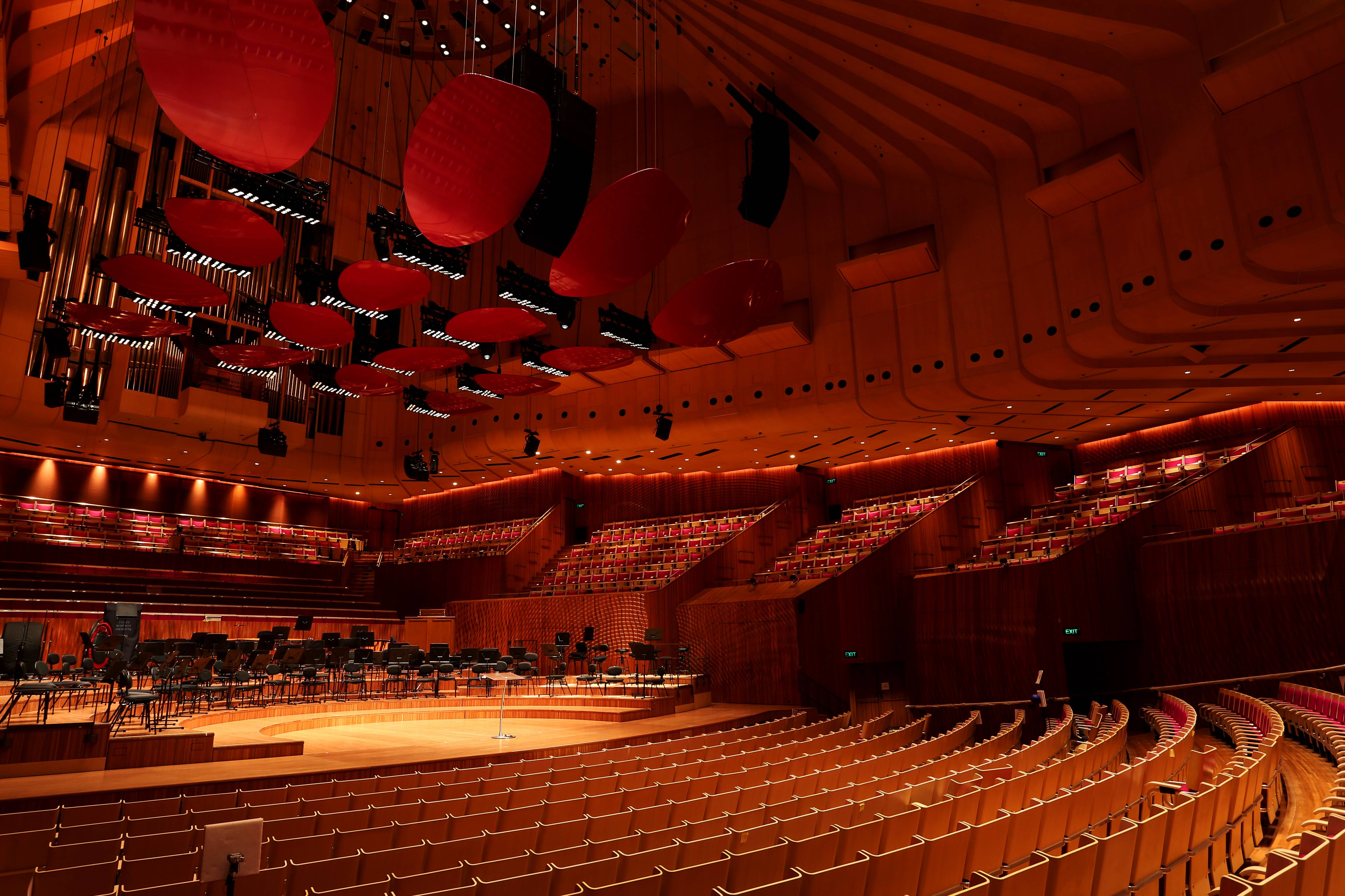 bên trong nhà hát opera sydney house