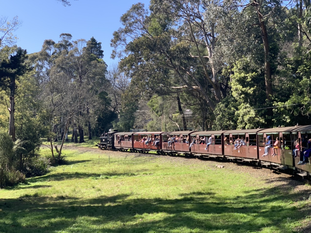 tàu lửa puffing billy ở dandenong ranges