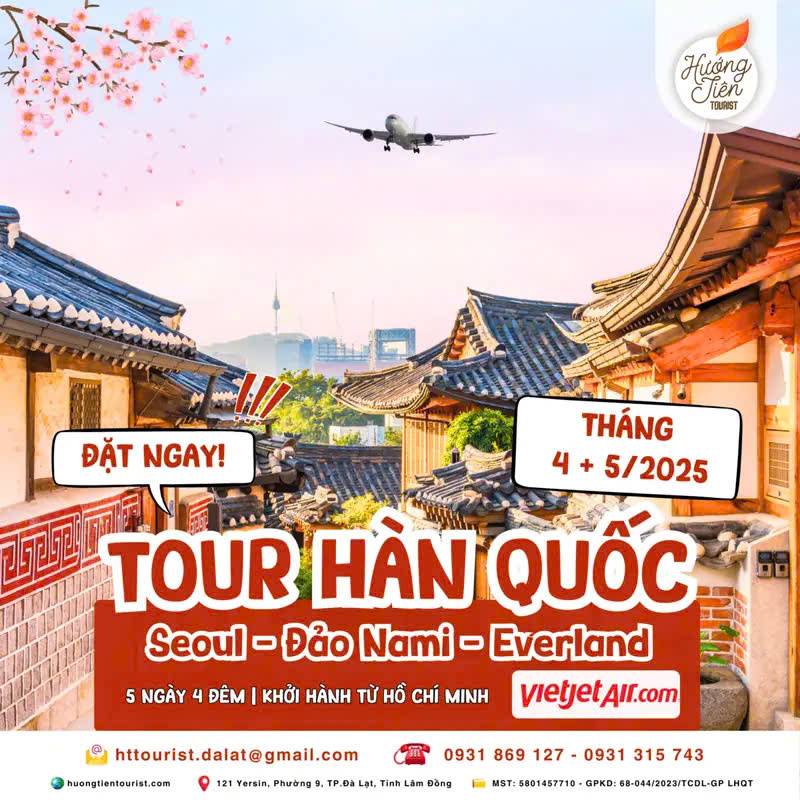 tour du lịch hàn quốc giá rẻ
