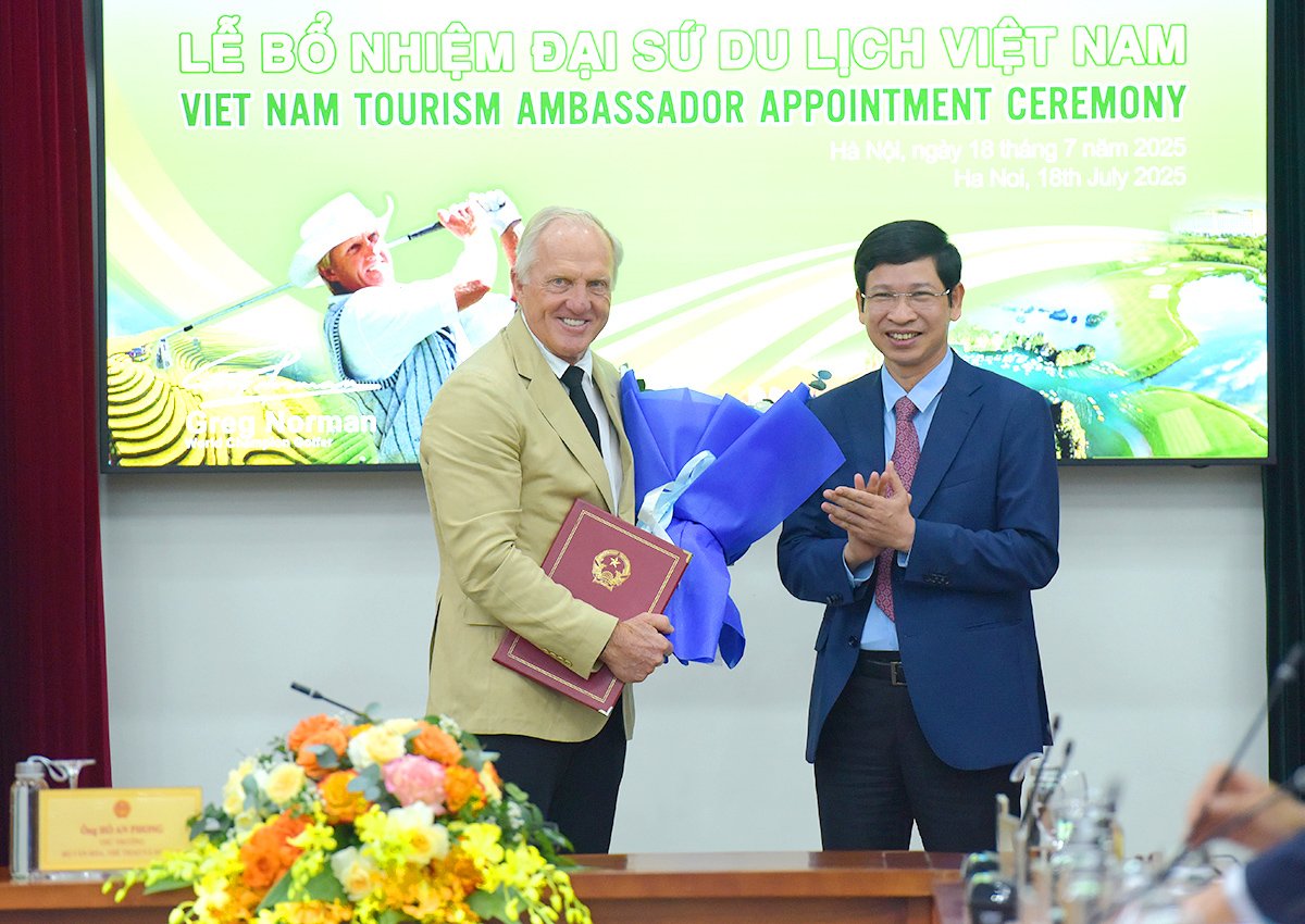 bo-nhiem-dai-su-Du-Lich-Viet-Nam-2025-2030-GregNorman (1) đại sứ du lịch việt nam 2025 2030