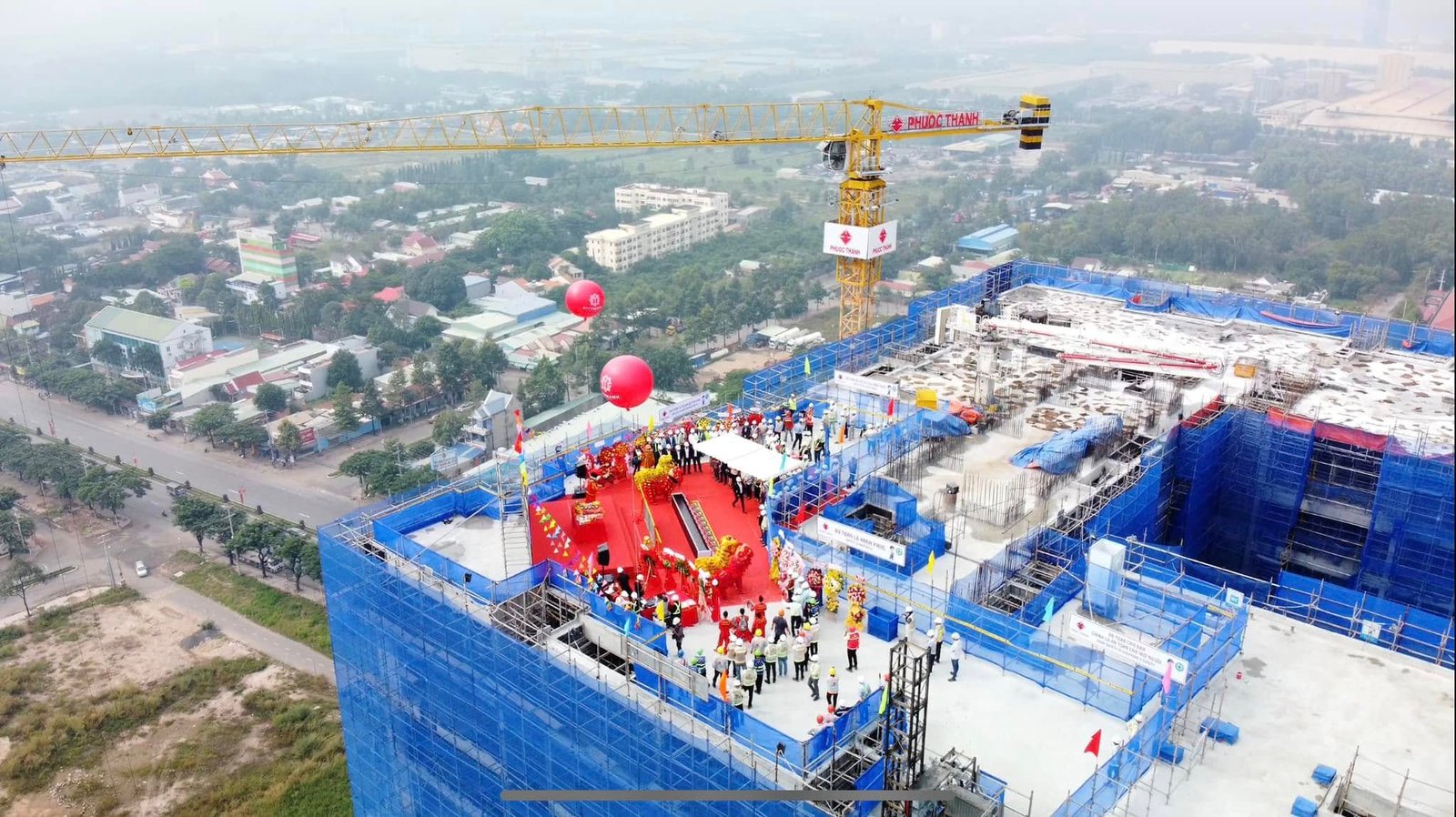 tiến độ thi công maison grand phú mỹ