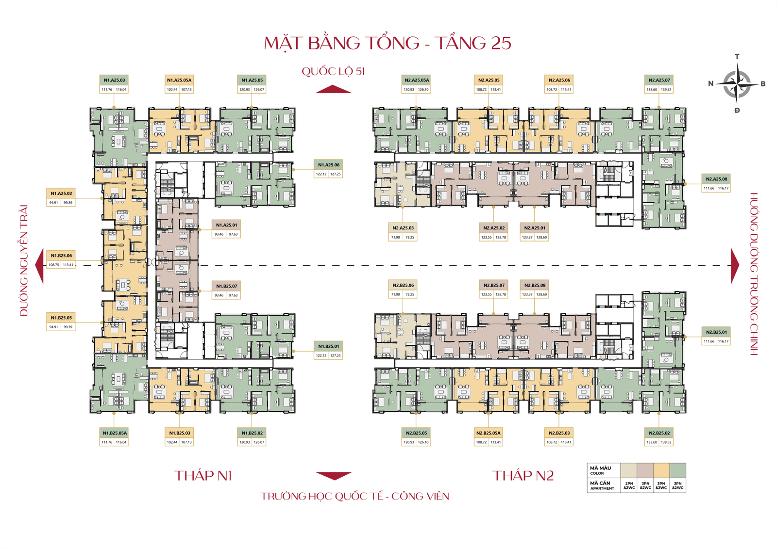 mặt bằng tầng maison grand phú mỹ
