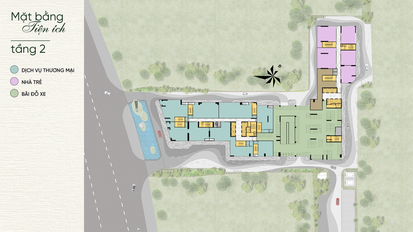 tầng tiện ích A&T riverside saigon