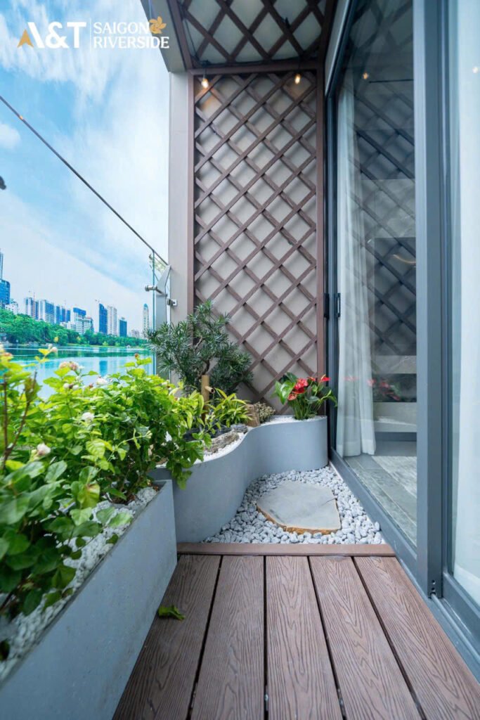 căn hộ mẫu A&T Riverside saigon
