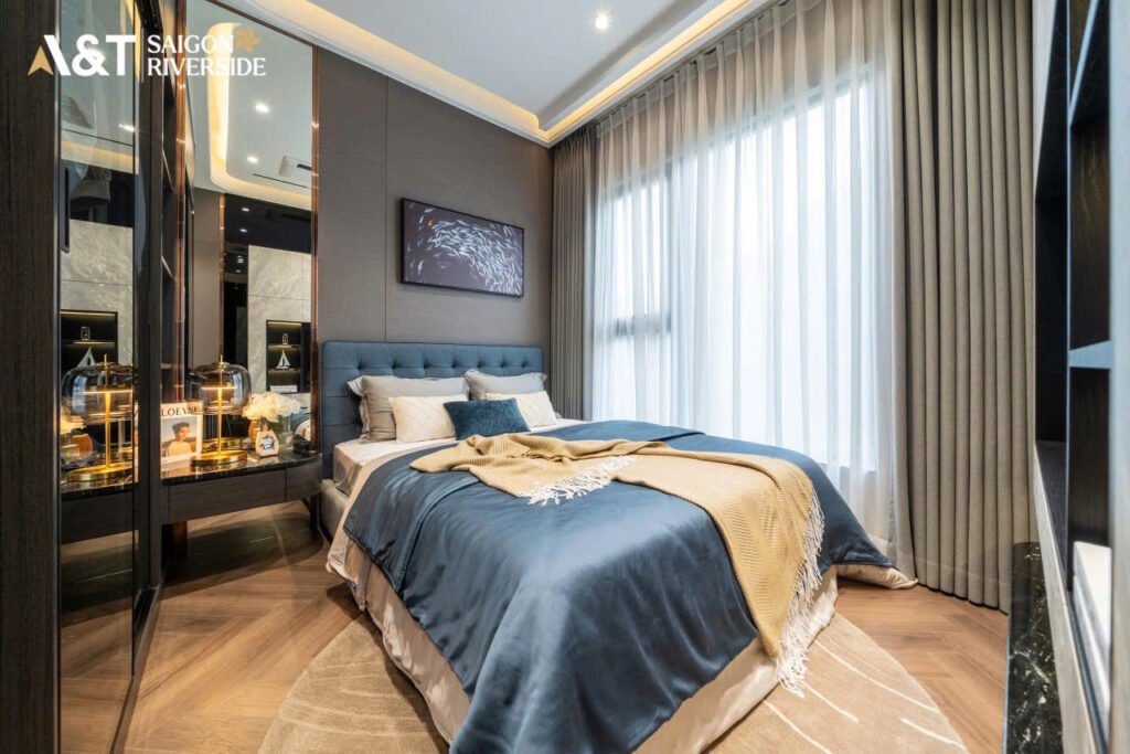 căn hộ mẫu A&T Riverside saigon