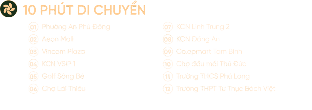 tiện ích kết nối AT Riverside saigon