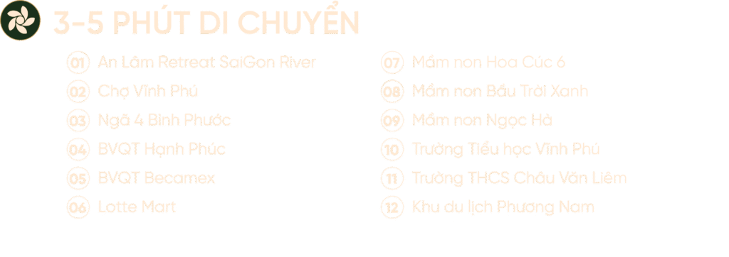 tiện ích kết nối AT Riverside saigon