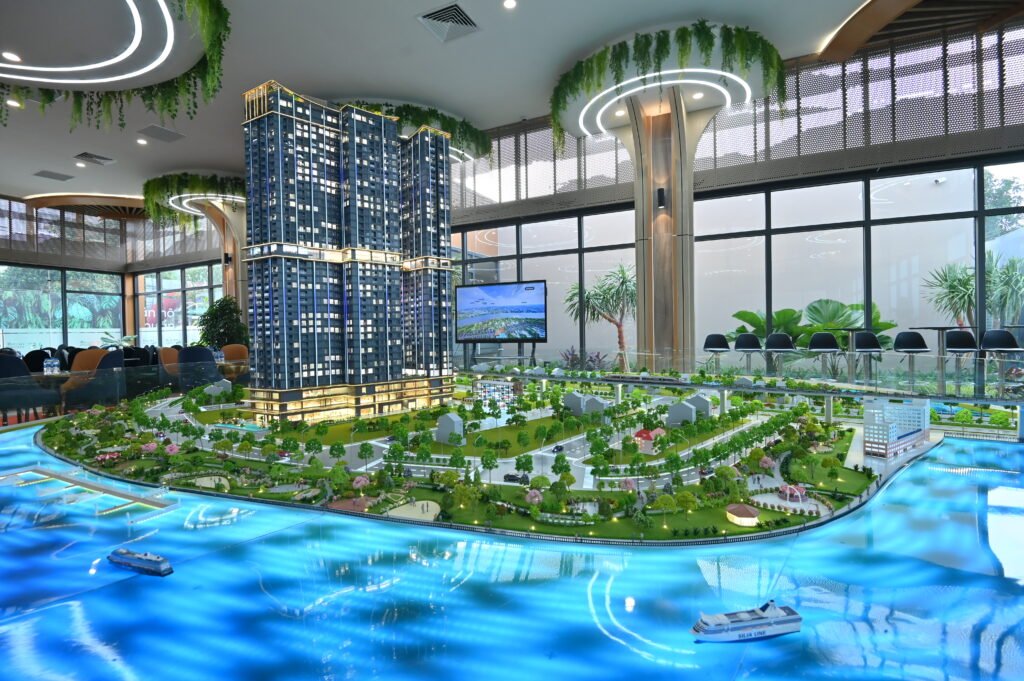 sự kiện khai trương sales gallery A&T Riverside saigon