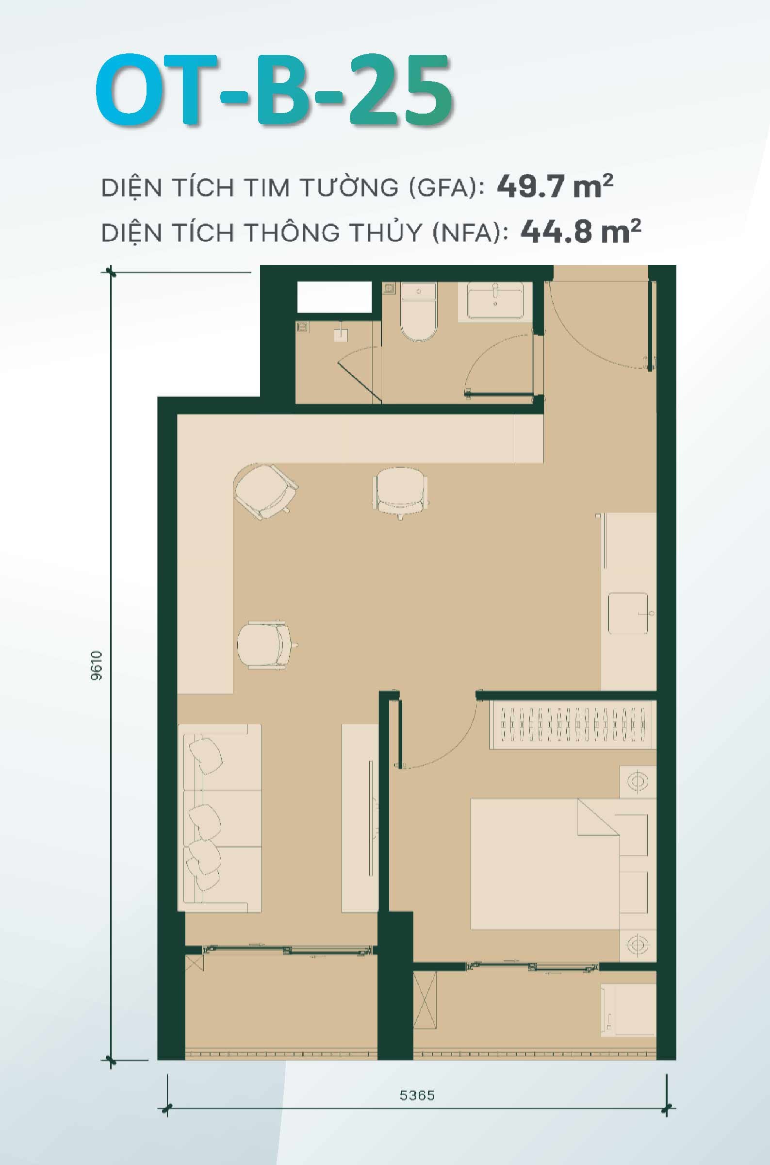 layout mặt bằng căn hộ Happy One Morie