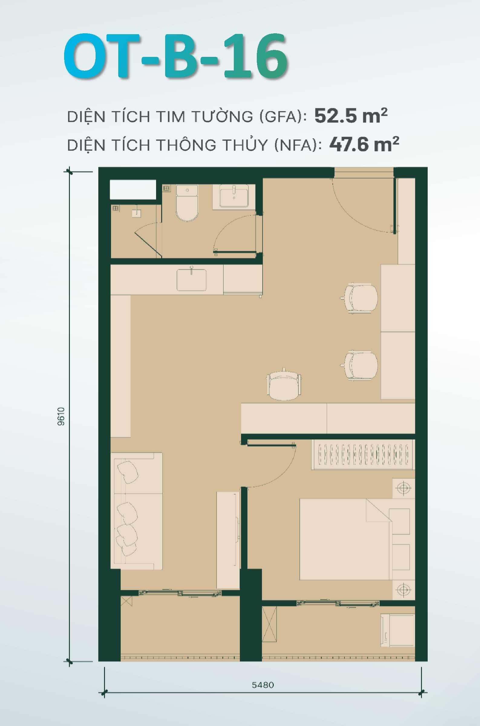 layout mặt bằng căn hộ Happy One Morie