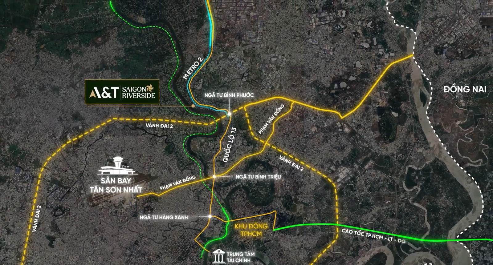 A&T Riverside vị trí