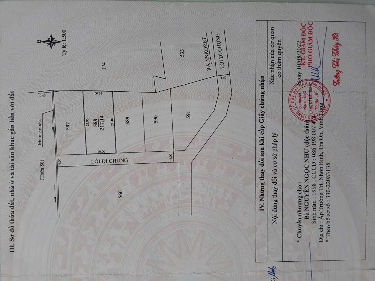 Bán Đất biệt thự đường Măng Lin, Phường 7 - Đà Lạt - View Đồi Thông - Image 8