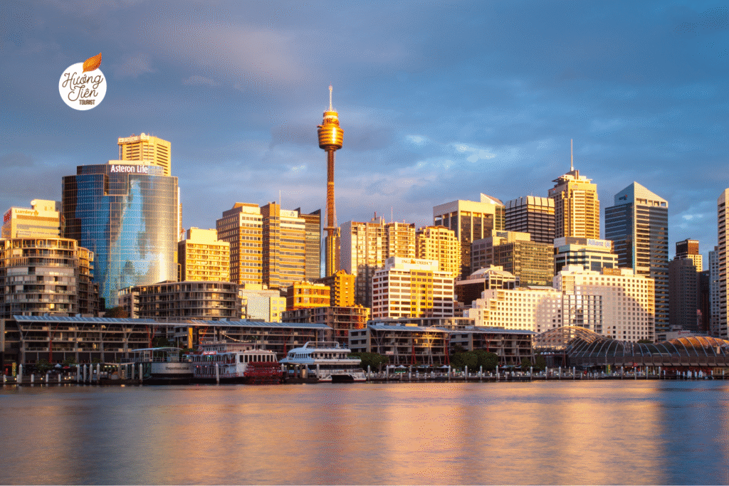 land tour Úc Sydney Melbourne giá rẻ