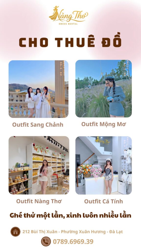 cho thuê đồ Đà Lạt