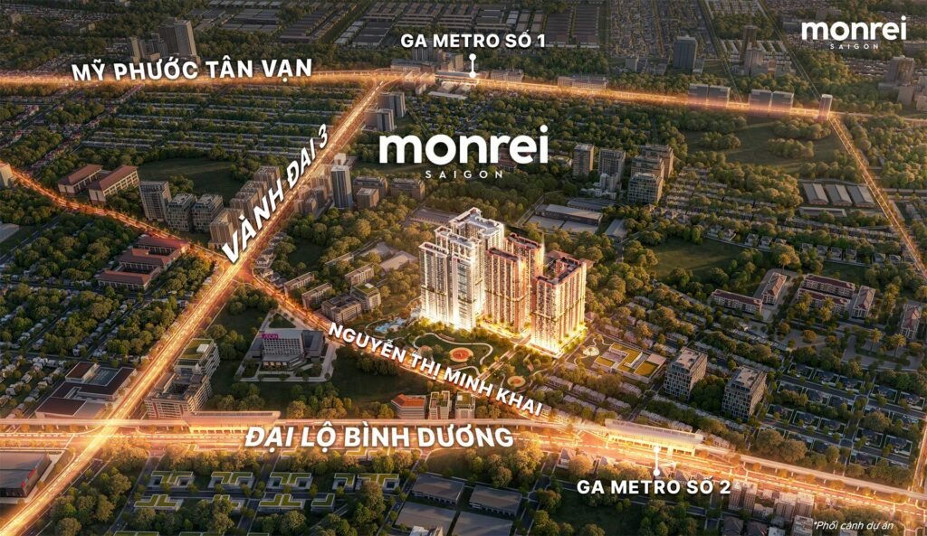 dự án căn hộ Monrei Saigon (Thuận an)